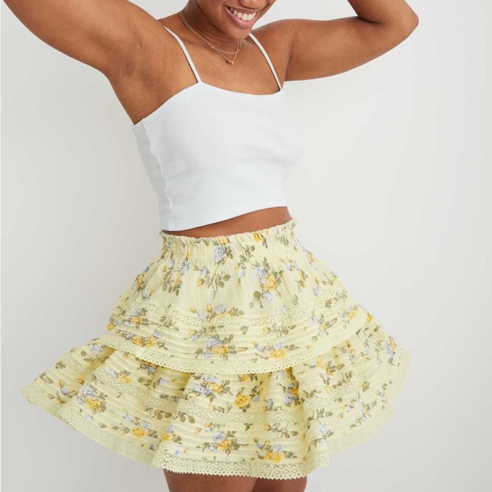 Aerie Ruffle Skirt
